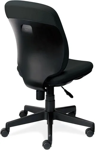 Vista 20 de Plus Silla de oficina Presea respaldo bajo Shell blanco sin codos rosa KC-K56SL PK 697835