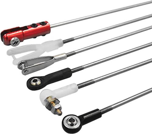 Vista 3 de uxcell M3x25mm Conector Varilla de Acero Inoxidable Varillaje de Varilla, para RC Barco, Coche, Avión, Helicóptero, 10pcs