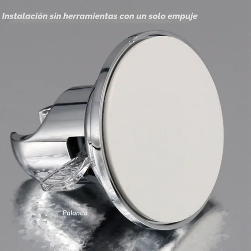 Vista 5 de BOPai Soporte de cabezal de ducha con ventosa para ducha de mano