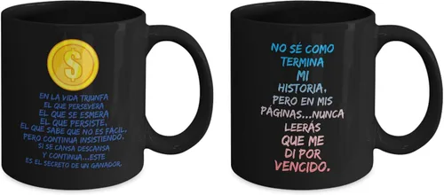 Vista 2 de Regalo para abogados Taza de café para Doctores Regalo perfecto para Navidad, graduados, profesionales y estudiantes Vaso con afirmaciones