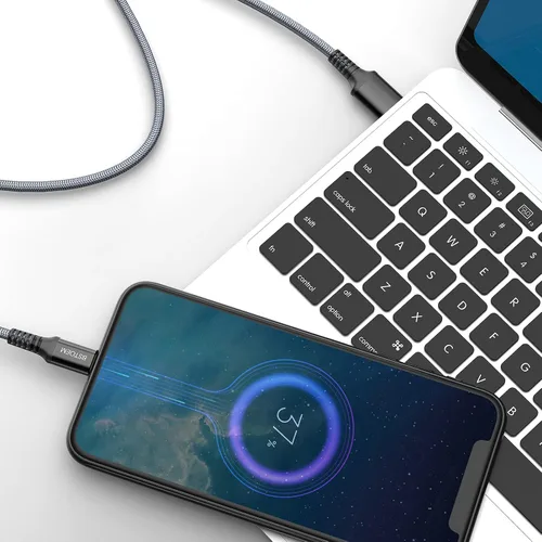 Vista 6 de Cable USB A a USB C de 10 pies, cable de carga tipo C de carga rápida de 10 pies, paquete de 2 para Samsung Galaxy S26/S25