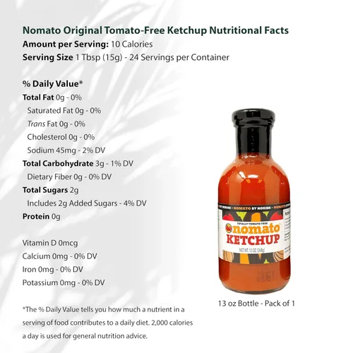 Vista 5 de Nomato Ketchup 13 oz