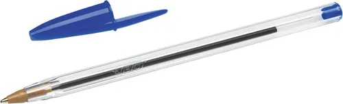Vista 3 de Bic Cristal Original - Bolígrafos de punta media (0.039 in, 10 unidades), color azul