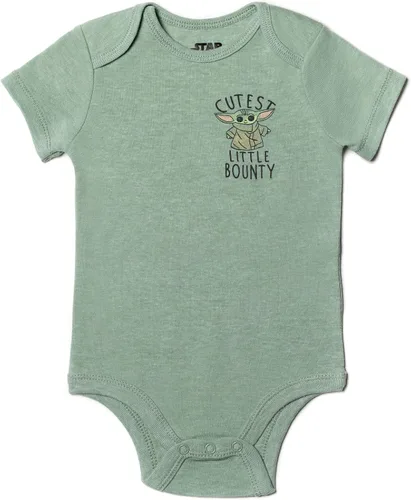 Vista 5 de STAR WARS The Mandalorian Baby Grogu - Body y pantalones de manga corta