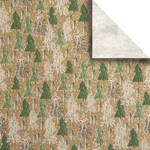 Vista 13 de Jillson Roberts Pañuelo de regalo impreso desplegado de 20 x 30 pulgadas, elefantes bebés (240 hojas)
