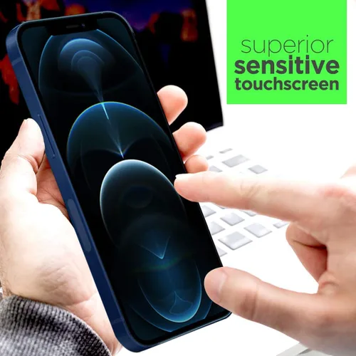 Vista 6 de Protector de pantalla de vidrio templado para iPhone 12 Pro Max (paquete de 3)