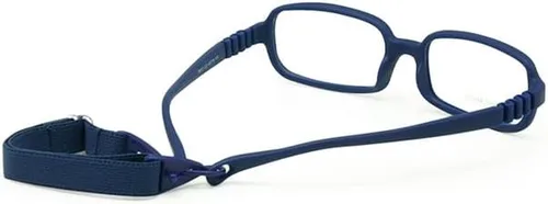 Vista 2 de beonsale Children Optical Glasses Frame with Strap Size 48 One-piece No Screw Flexible Glasses Frame For Age 7Yrs