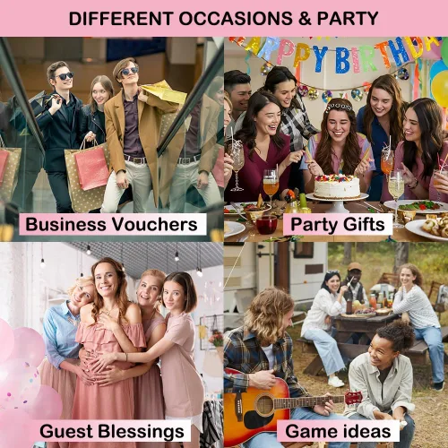 Vista 6 de 50 tarjetas para rascar fuera de este mundo, divertidas tarjetas para raspar con temática del espacio exterior para cumpleaños, fiesta de baby