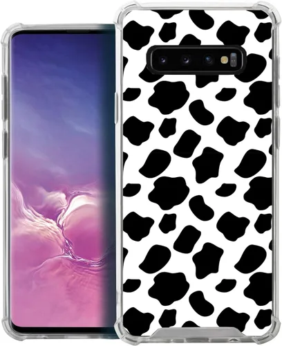 Vista 6 de CasesOnDeck - Funda compatible con Samsung Galaxy S10+ S10 Plus 6.4 pulgadas] S10+ Funda delgada, transparente y flexible de poliuretano
