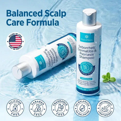 Vista 5 de Roycederm Champú de Dermatitis seborreica y psoriasis con ácido salicílico