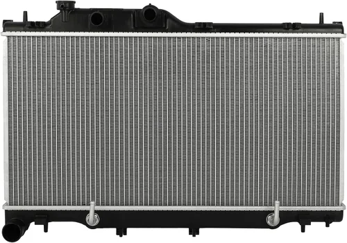 Vista 36 de SCITOO Conjunto de radiador de aluminio refrigerante del motor para 1986-1994 para Nissan D21 2.4L 3.0L 1987 para Nissan para Pathfinder 2.4L