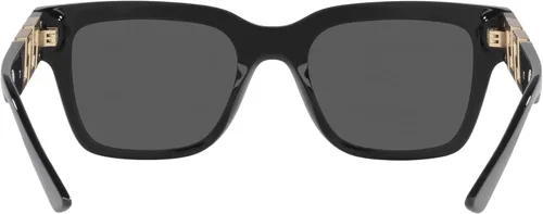 Vista 3 de Versace Gafas de sol para hombre marco negro lentes gris oscuro 2047in