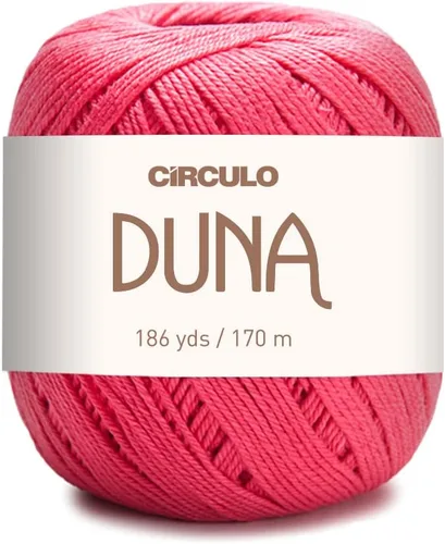 Vista 19 de Círculo Hilo Duna – 186 yardas, 3.52 onzas – Hilo DK de peinado ligero – 100% algodón virgen brasileño mercerizado, perfecto para tejer y hacer