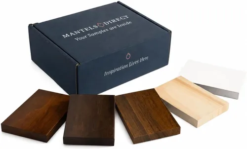 Vista 14 de MANTELSDIRECT Mantels Direct Salem - Repisa de Chimenea de Madera con Ménsulas Arqueadas - Cerezo 48 Pulgadas Estante Rústico de Madera de Pino