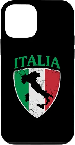 Vista 16 de Italia Flag Crest Italy Italian Family Vintage Distressed Case for iPhone 17