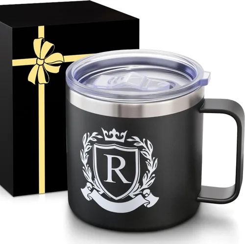 Vista 20 de MNZZ Taza de Café Aislada Personalizada de 14 Oz de Acero Inoxidable a Prueba de Fugas Taza de Agua Grande Pesada Taza Cafe Accesorios de Viaje
