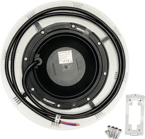 Vista 3 de JONAS.C 12 V 36 W luz de piscina subacuática cambio de color LED RGB IP68 luz de piscina enterrada con control remoto