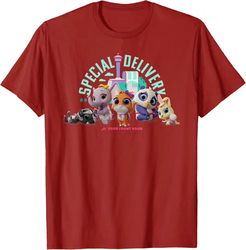 Vista 64 de Disney Camiseta de entrega especial Junior T.O.T.S, Negro, S
