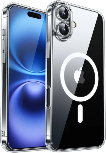 Vista 12 de CANSHN Funda magnética compatible con iPhone Air (6.5 pulgadas), mejorada [protección completa de la cámara] [compatible con Magsafe]