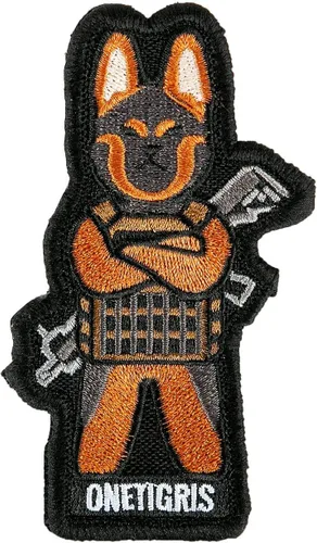 Vista 8 de OneTigris K9 Patch - Parche de moral para perro, arnés y correa para collar de chaleco (Collie de borde)