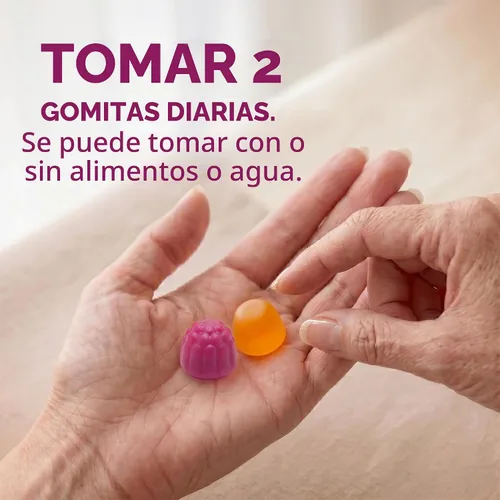 Vista 3 de Centrum MultiGummies para mujeres de 50 años o más, 140