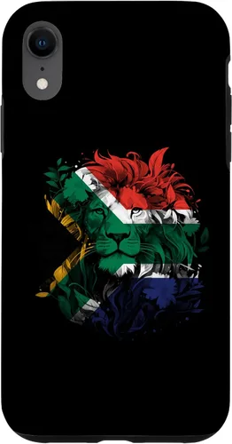 Vista 25 de South African Flag Vintage Lion South Africa Pride Leeu Case for iPhone 17
