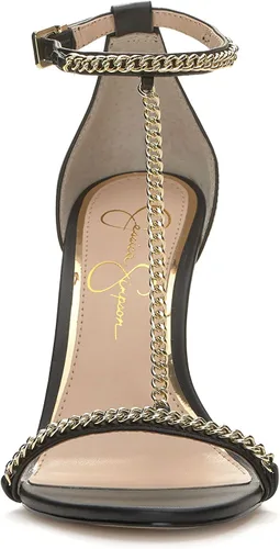 Vista 2 de Jessica Simpson Qiven - Sandalias de tacón alto con correa en T para mujer