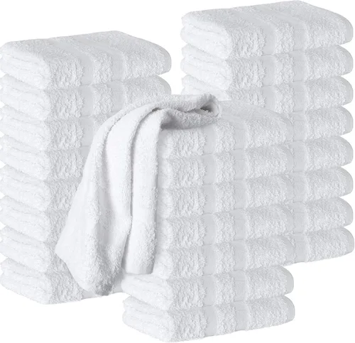 Vista 15 de GREEN LIFESTYLE Paquete de 24 toallas de mano negras de 16 x 27 pulgadas, calidad de spa premium, súper suaves y absorbentes, para gimnasio