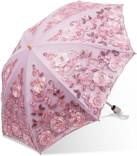 Vista 94 de Honeystore - Parasoles de encaje de flores para fiesta de boda, paraguas nupcial de encaje