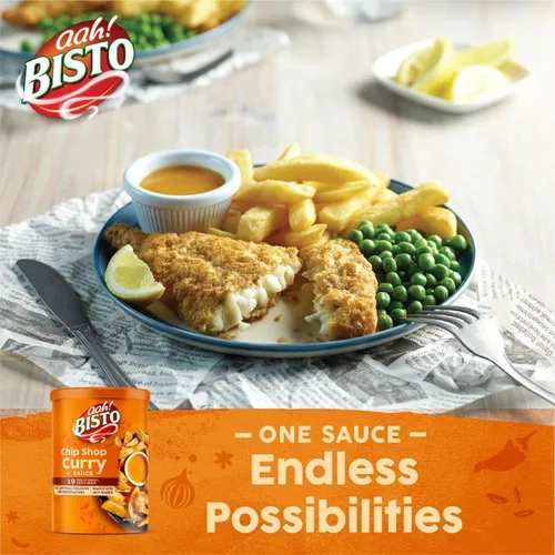Vista 3 de Bisto Chip Shop Gránulos de salsa de curry - 6.00 oz (paquete de 1)