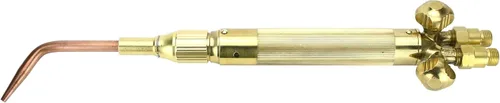 Vista 5 de SÜA - Antorcha de oxicombustible resistente compatible con Harris con válvulas de retención + punta de corte + punta de soldadura + punta