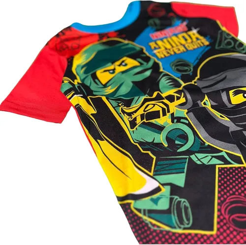 Vista 2 de LEGO Ninjago - Conjunto de pijama de 2 piezas para niño
