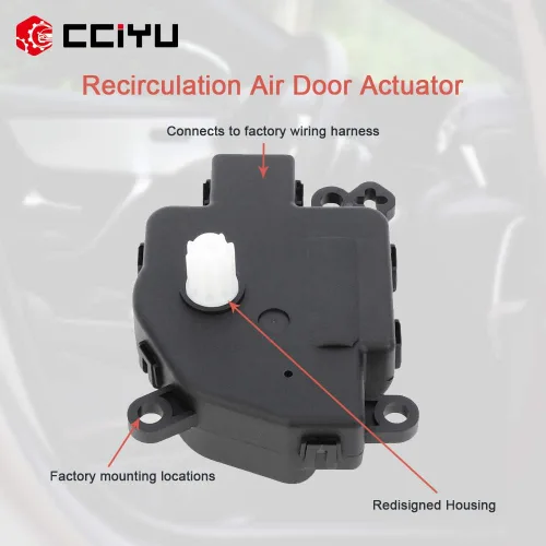 Vista 5 de Actuador de puerta de aire Hvac de repuesto 604-400 BE8Z19E616B Actuador de puerta de mezcla de calentador apto para Lexus RX330 2004-2006