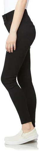 Vista 3 de WallFlower Women's Sassy Skinny High-Rise Insta Soft Juniors Jeans (Standard and Plus)