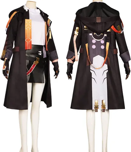 Vista 5 de Smehei Honkai Star Rail Cosplay Honkai Trailblazer Cosplay Traje Uniforme Completo para Mujer Halloween