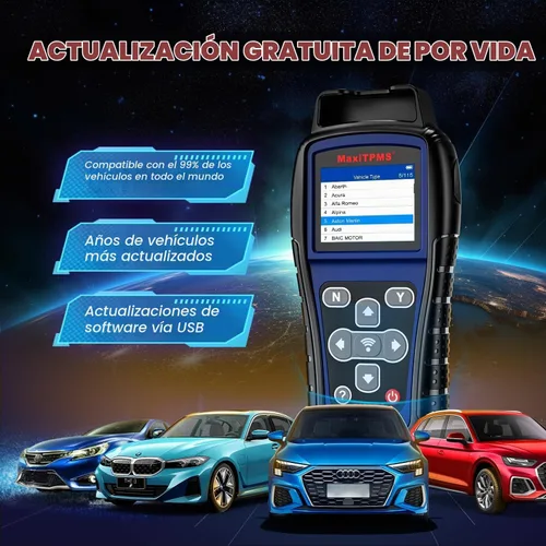 Vista 7 de Herramienta de programación Autel MaxiTPMS TS501 PRO TPMS, 2026 igual que TS508WF TS508