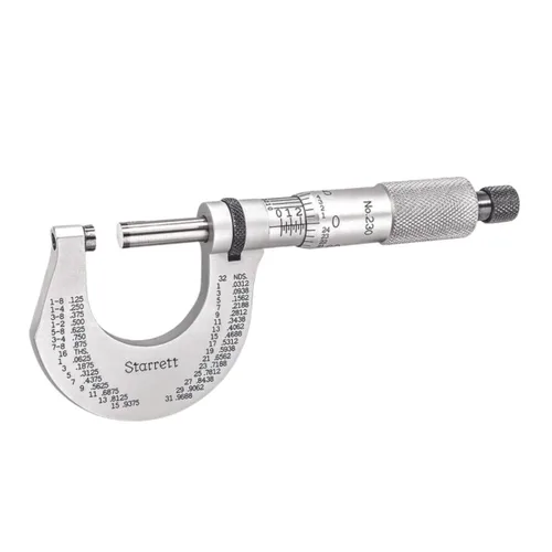 Vista 38 de Starrett Micrómetro digital exterior, rango de 0-1", graduación de .0001