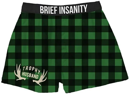 Vista 40 de BRIEF INSANITY Funny & Comfy Boxer Shorts and Pajama Pants for Men & Women Novelty Graphic Underwear & Loungewear