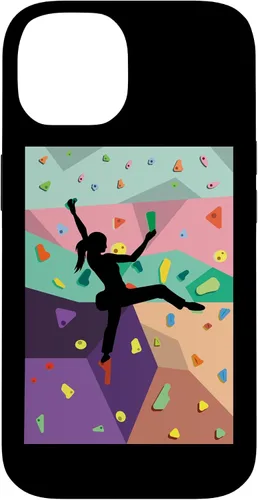 Vista 4 de Cute Colorful Rock Climbing Bouldering Wall Climber Case for iPhone 17