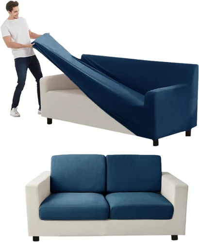 Vista 19 de Funda para Sofá de Terciopelo, Fundas Elásticas para Sofá para Funda Principal Separada/Respaldos y Cojines de Asiento, Funda para Sofá, para Fundas