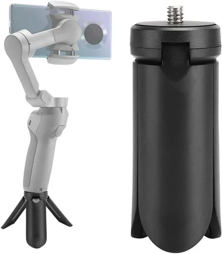 Vista 3 de Mini trípode de escritorio, estabilizador antideslizante para cámara, soporte plegable para teléfono inteligente, trípode para cámara de teléfono