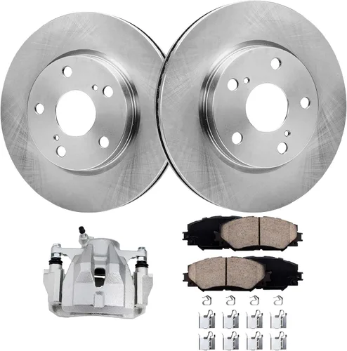 Vista 69 de Detroit Axle - 4 rotores de freno para Ford 1994-2004 Mustang, rotores de freno de disco delanteros y traseros 1995 1996 1997 1998 1999 2000 2001
