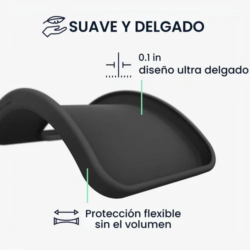 Vista 2 de kwmobile Funda compatible con Xiaomi Redmi Note 11 Pro+ 5G/Note 11 Pro Plus 5G - Funda protectora de silicona TPU suave y delgada - Negro mate