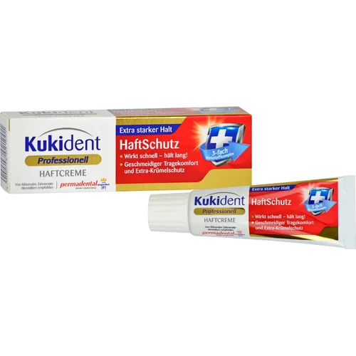 Vista 2 de Kukident Crema Adhesiva Extra Fuerte para Prótesis 1.41 Oz