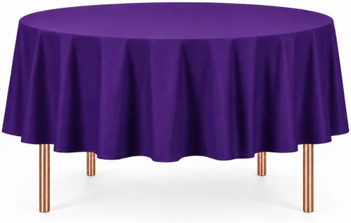 Vista 29 de Party Dimensions Mantel de plástico negro, paquete de 12 manteles rectangulares desechables de 54 x 108 pulgadas para mesas de 6 a 8 pies