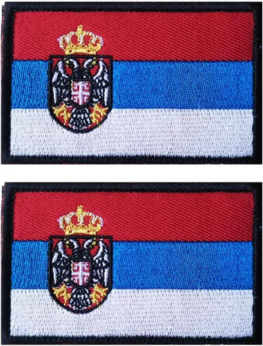 Vista 142 de 2 unidades AliPlus Parches de bandera de Afganistán bordados, parches tácticos militares de moral con gancho y bucle