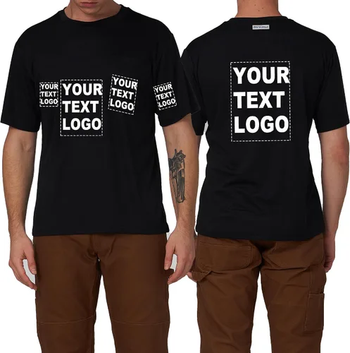 Vista 24 de A-SAFETY Playera de manga larga de seguridad de alta visibilidad, personalizable con logotipo (XS-6XL)