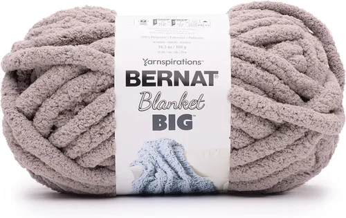 Vista 4 de Bernat Ovillo de hilo grande para cobija - 300g - Negro