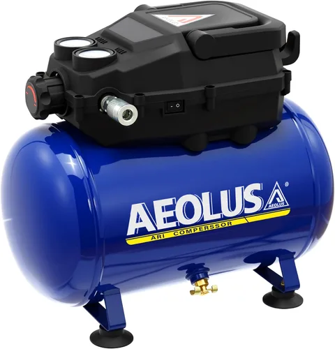 Vista 8 de Compresor de Aire Ultra Silencioso, 65dB, Sin Aceite, Acopladores Rápidos, 115PSI, Eléctrico Portátil para Neumáticos de Coche y Bicicleta, Pistola