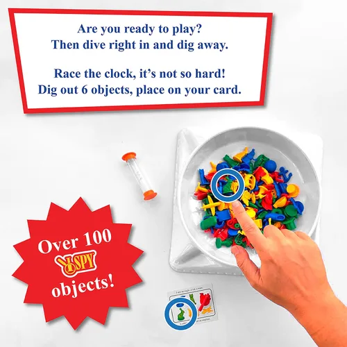 Vista 5 de Briarpatch University Games Juego de "I Spy Dig In", para Grados K+ (UG-06101)